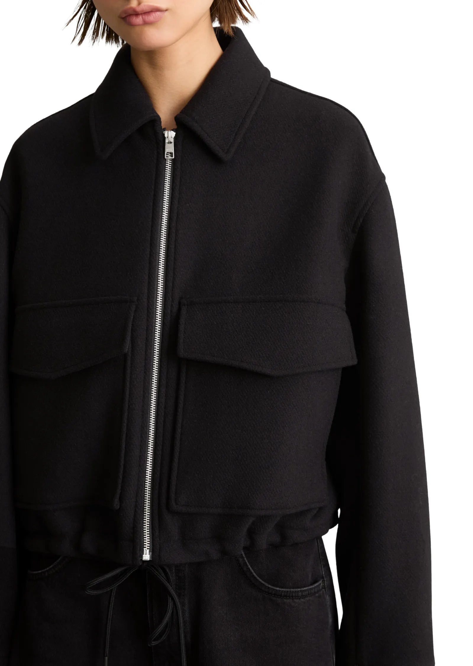 Übergangsjacke aus Wollmix