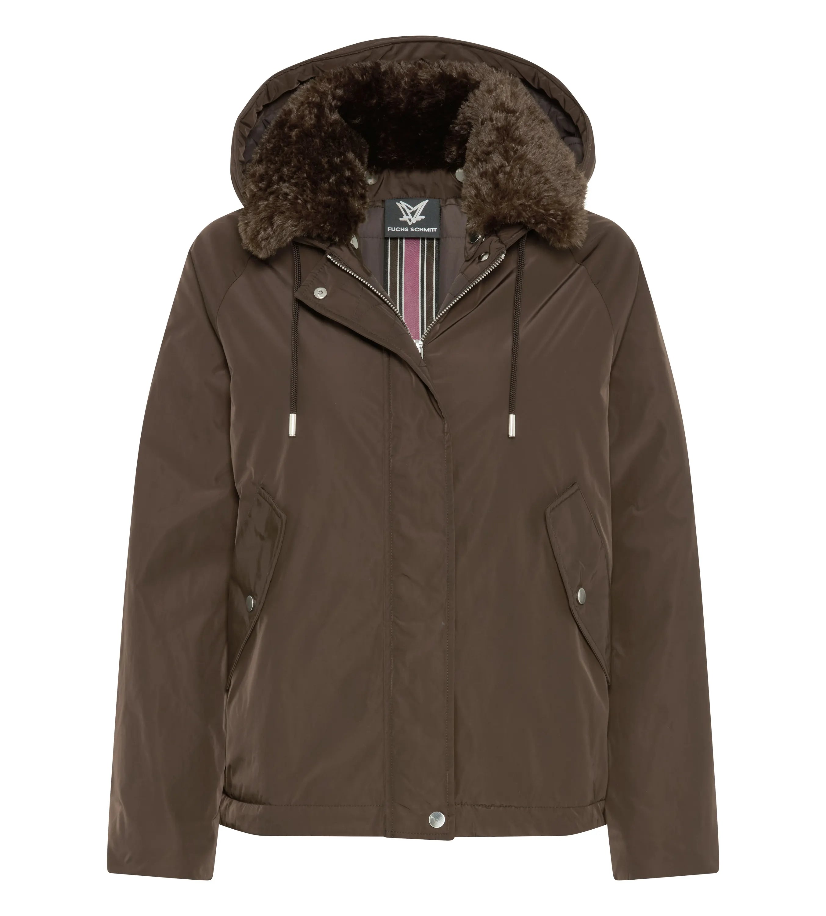 Übergangsjacke mit Kapuze