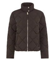 Steppjacke mit Stehkragen