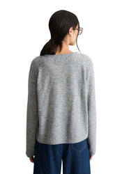 Strickpullover aus Schurwollmix