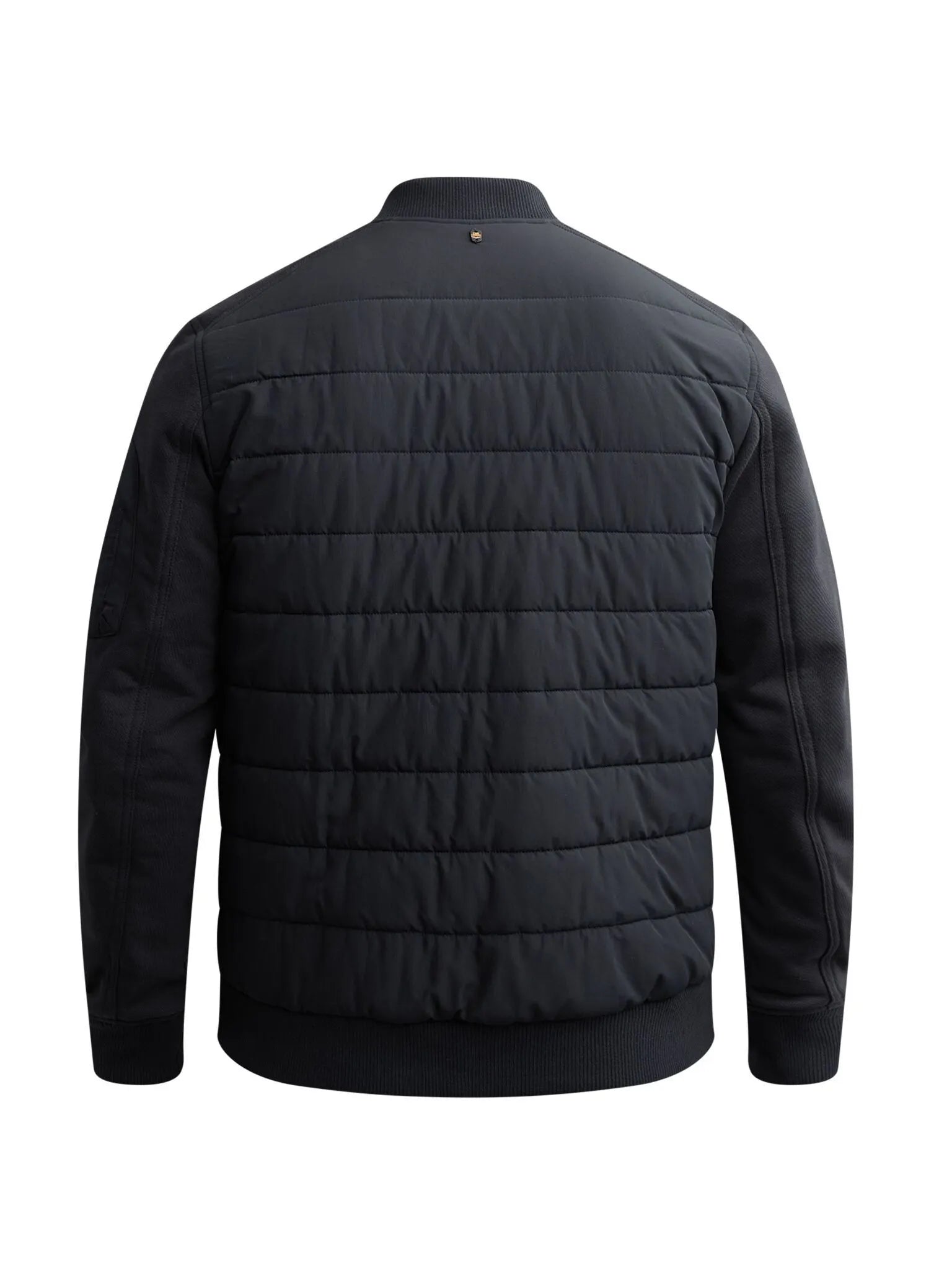 Hybrid-Jacke mit Jersey-Nylon-Mix