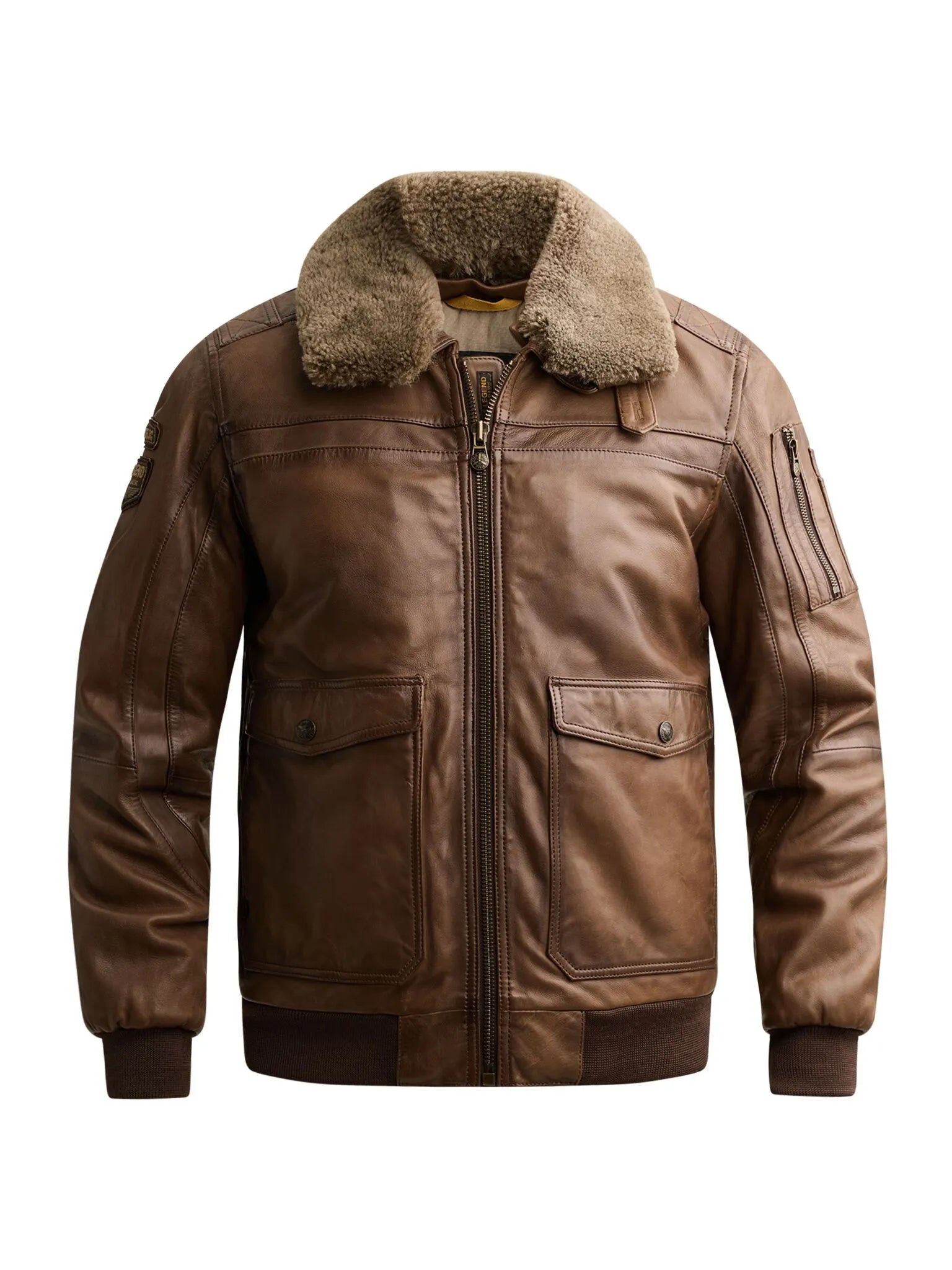 Lederjacke SNOWTROP