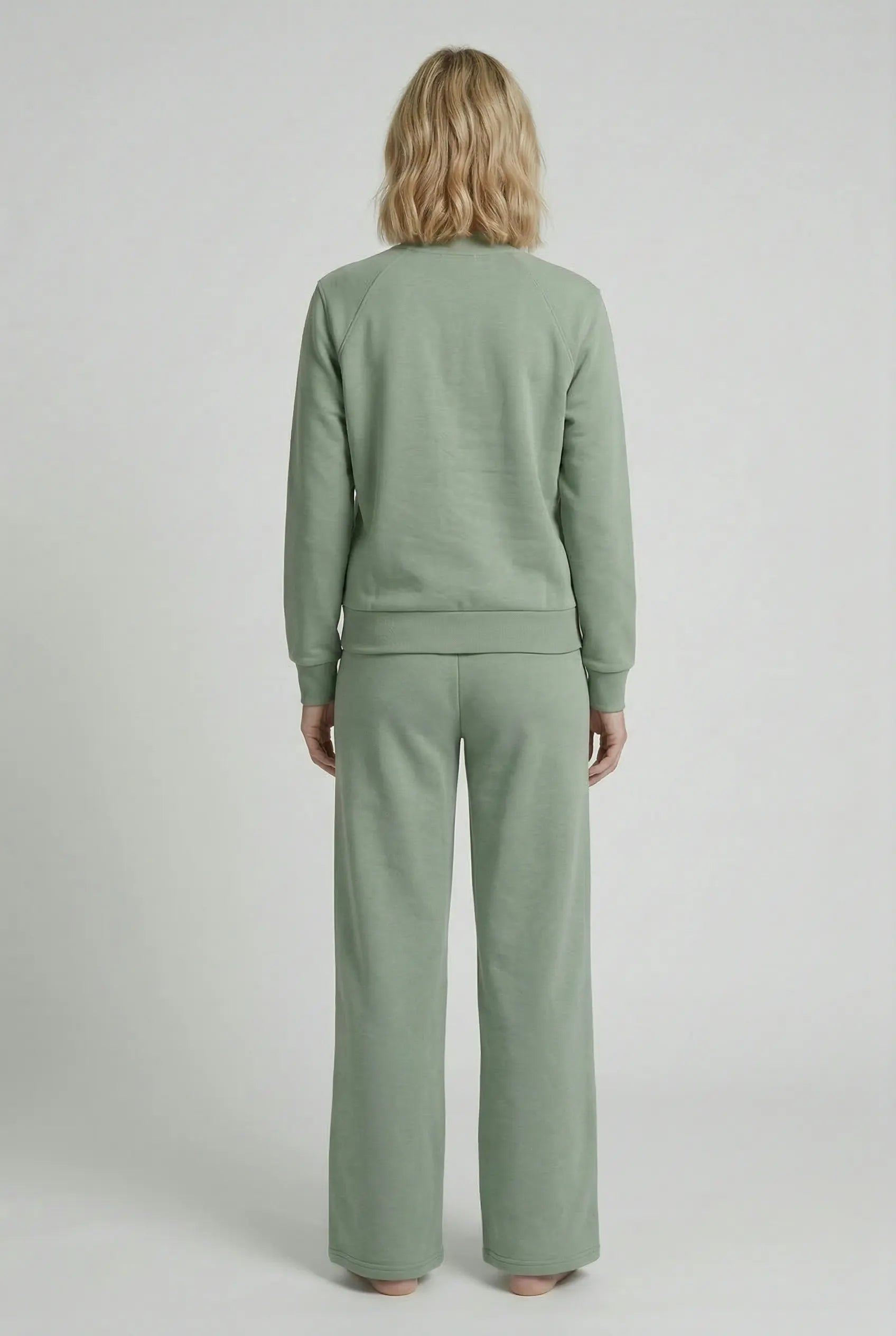 Sweatjacke aus Baumwollmix