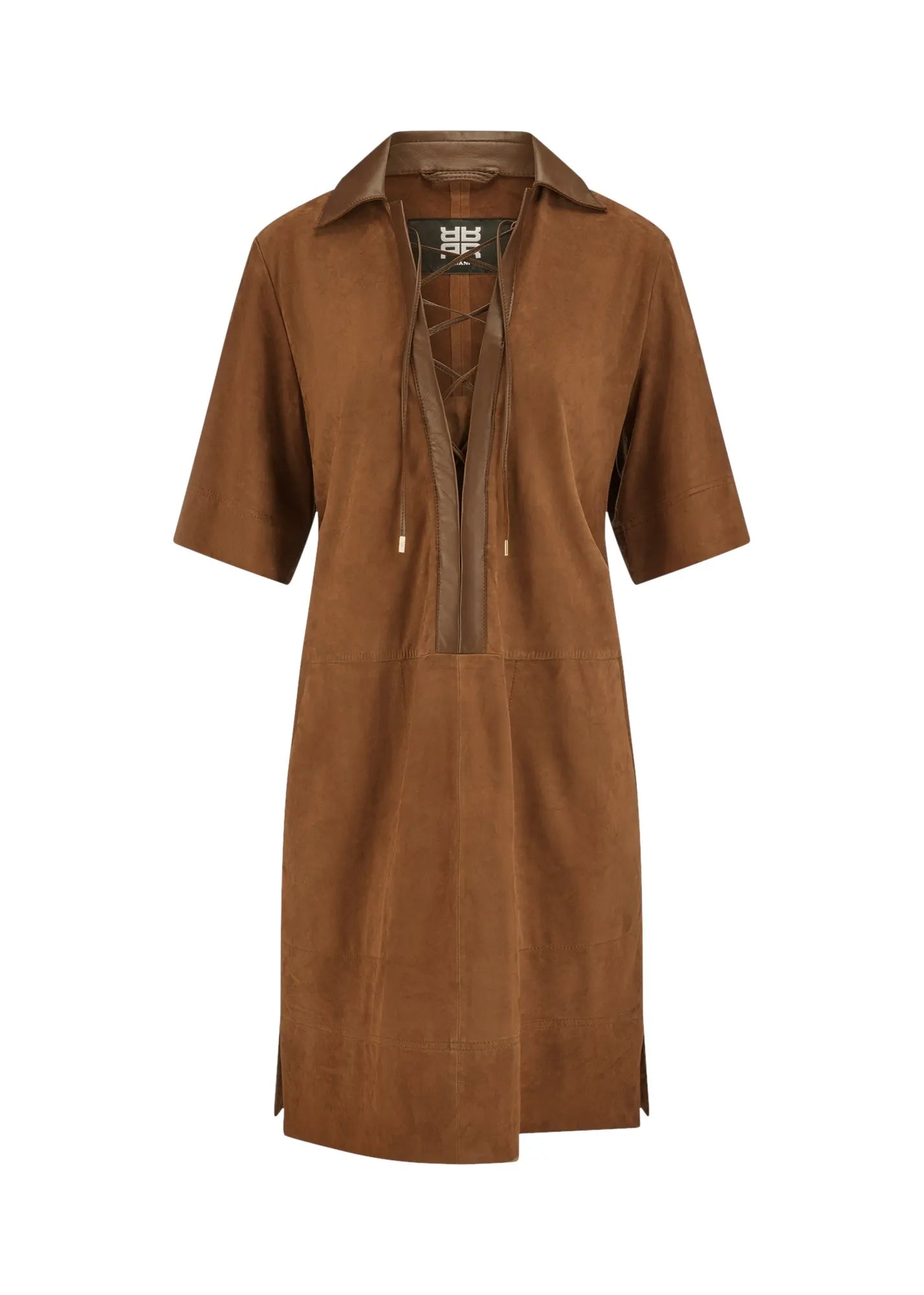 Lederkleid Midi