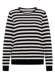 Strickpullover gestreift