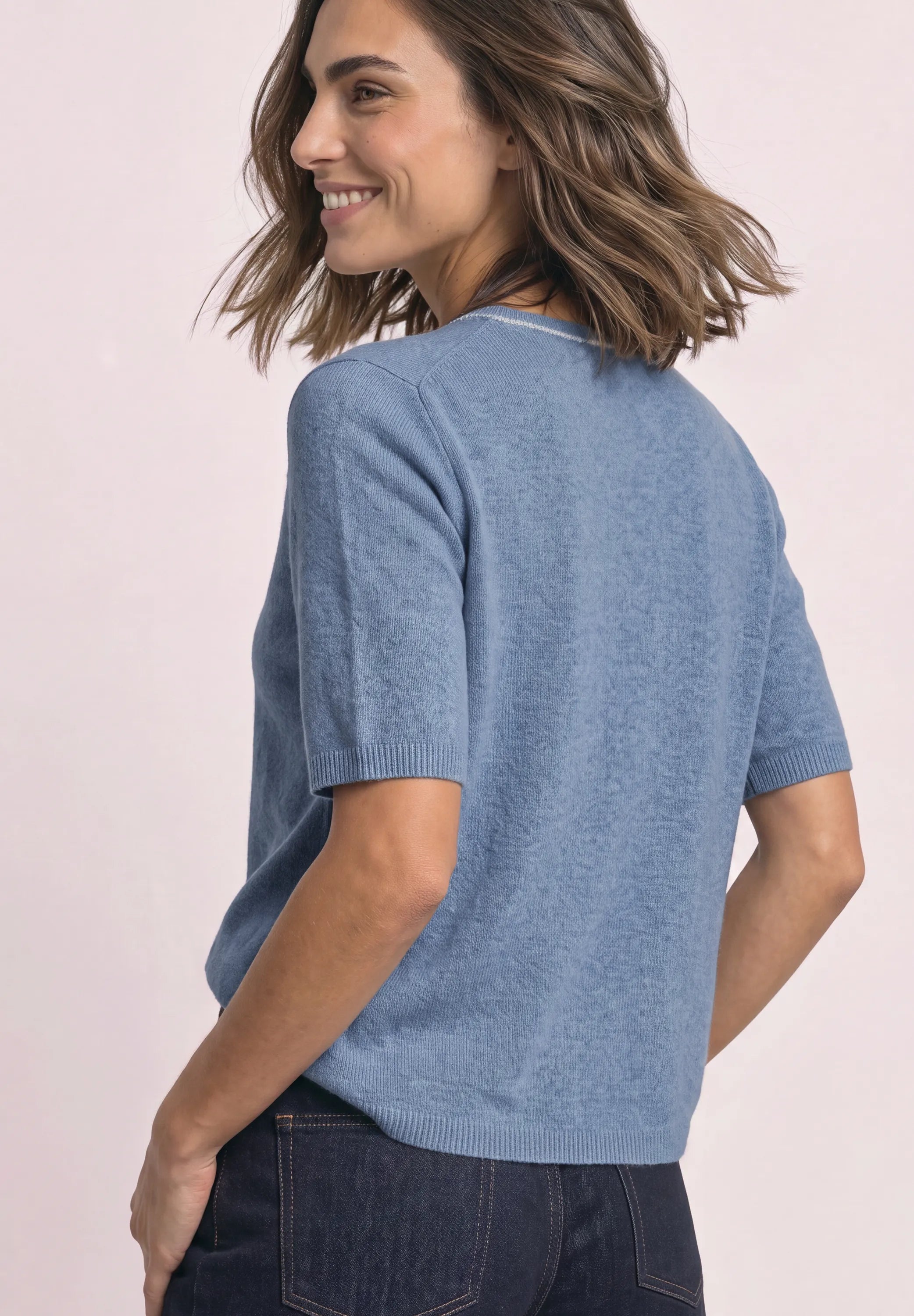 Kurzarm Pullover