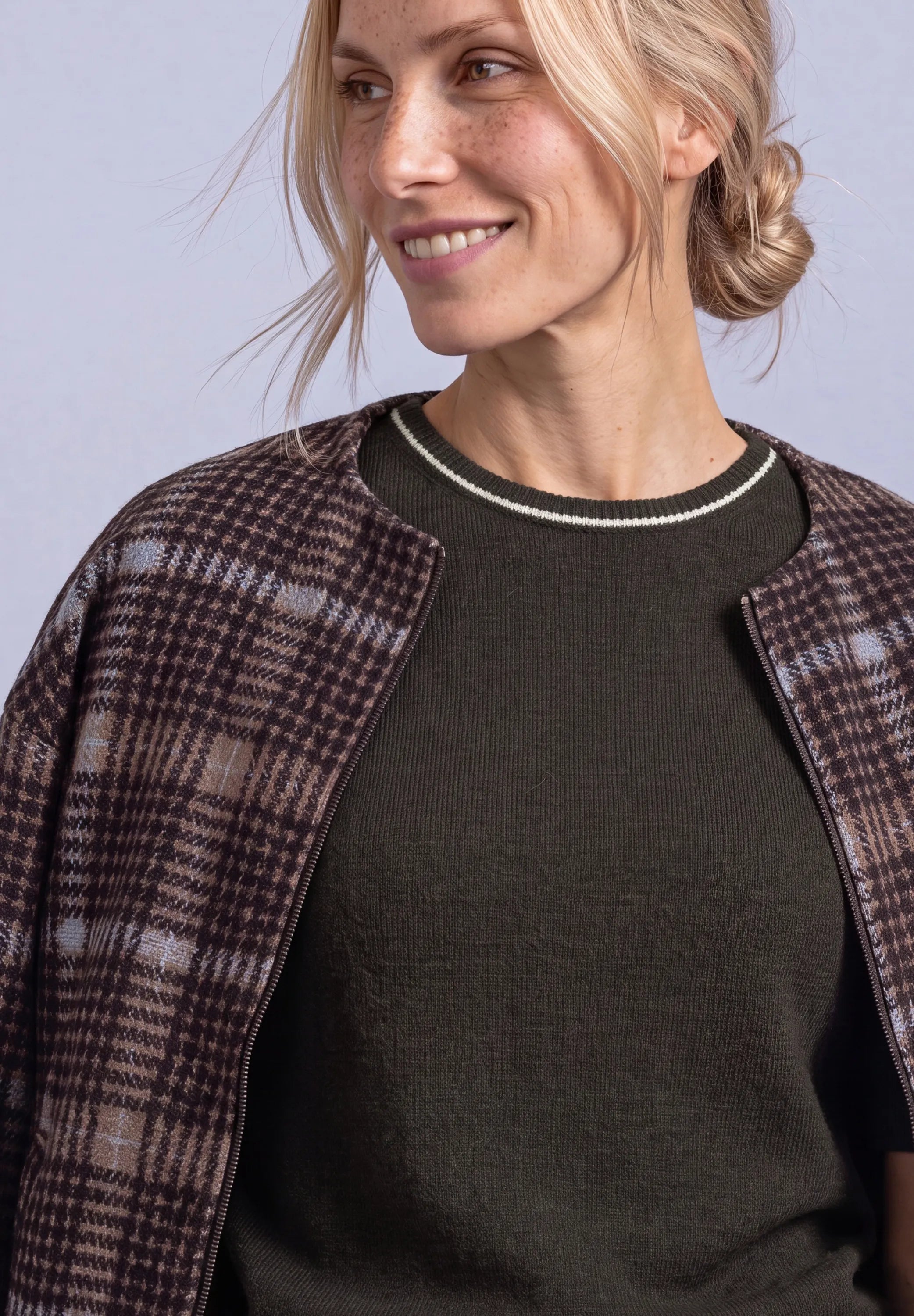 Kurzarm Pullover