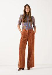 Cordhose Wide Leg