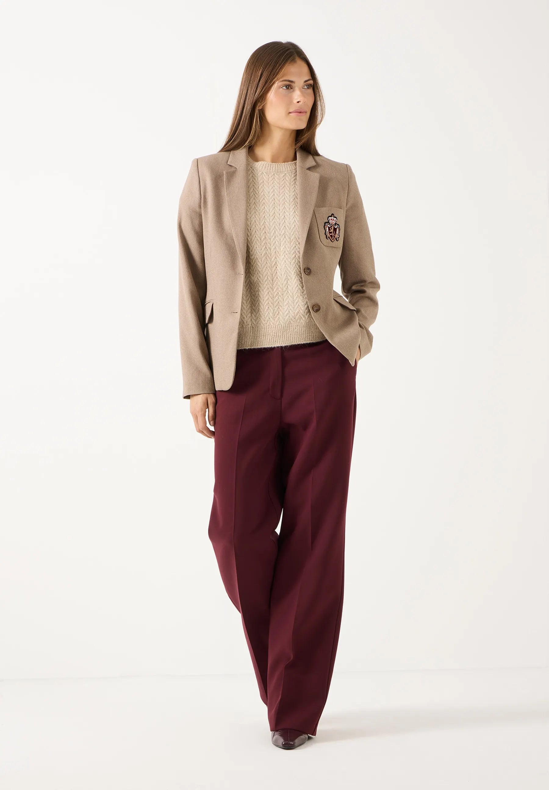 Businesshose Wide Leg
