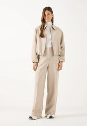 Blouson mit aufliegendem Kragen