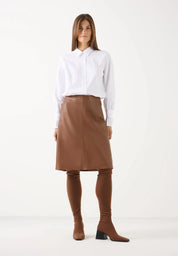 Bluse aus Baumwollmix