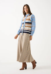 Bluse aus Baumwollmix
