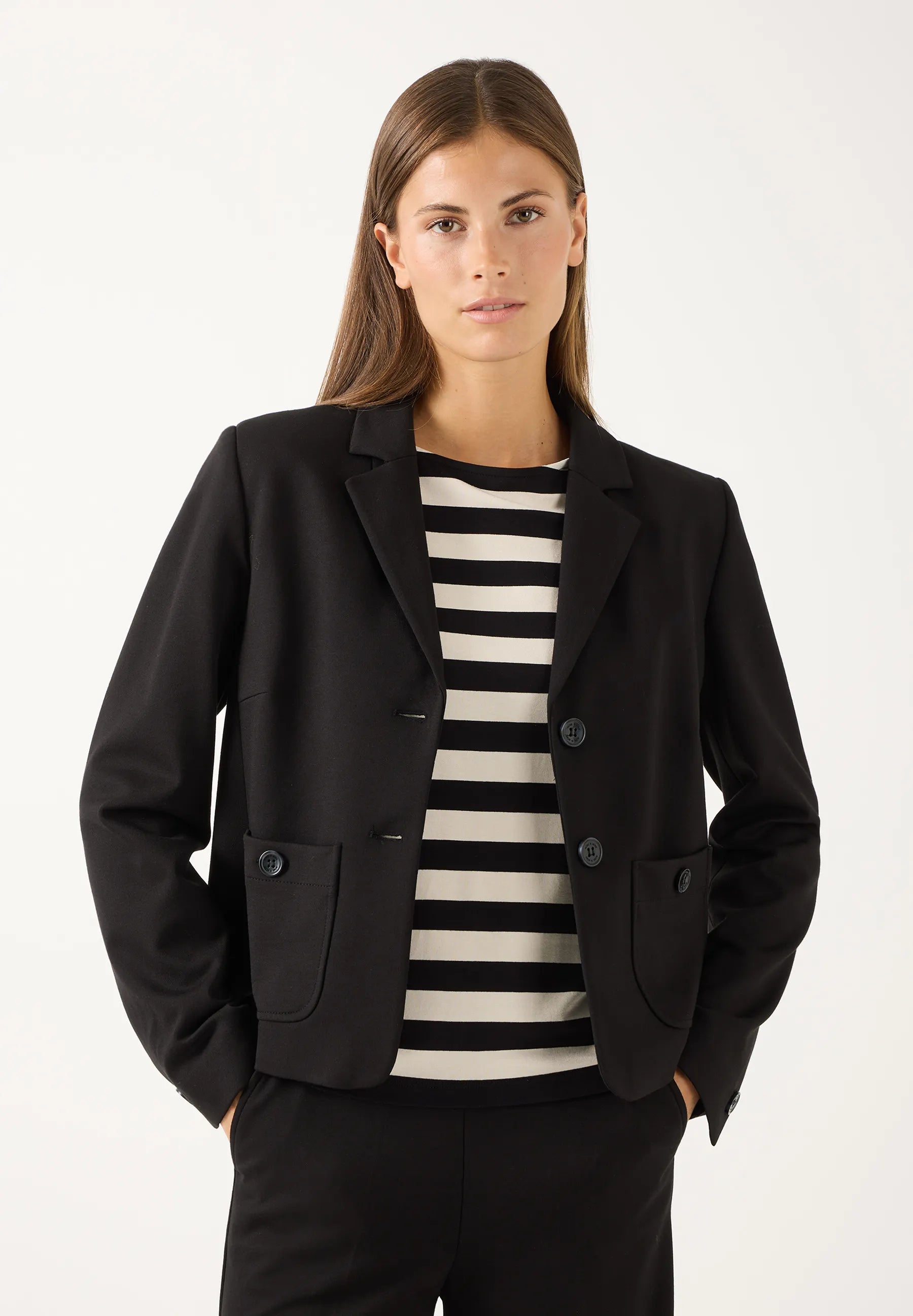 Blazer aus Viskosemix