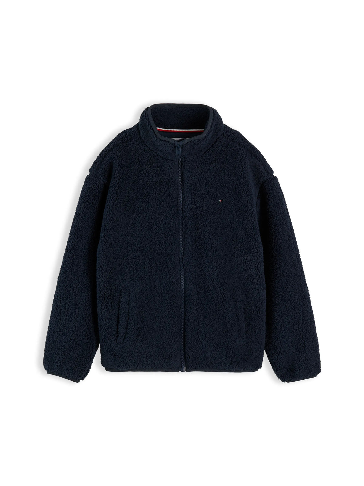 Teddyjacke mit Stehkragen