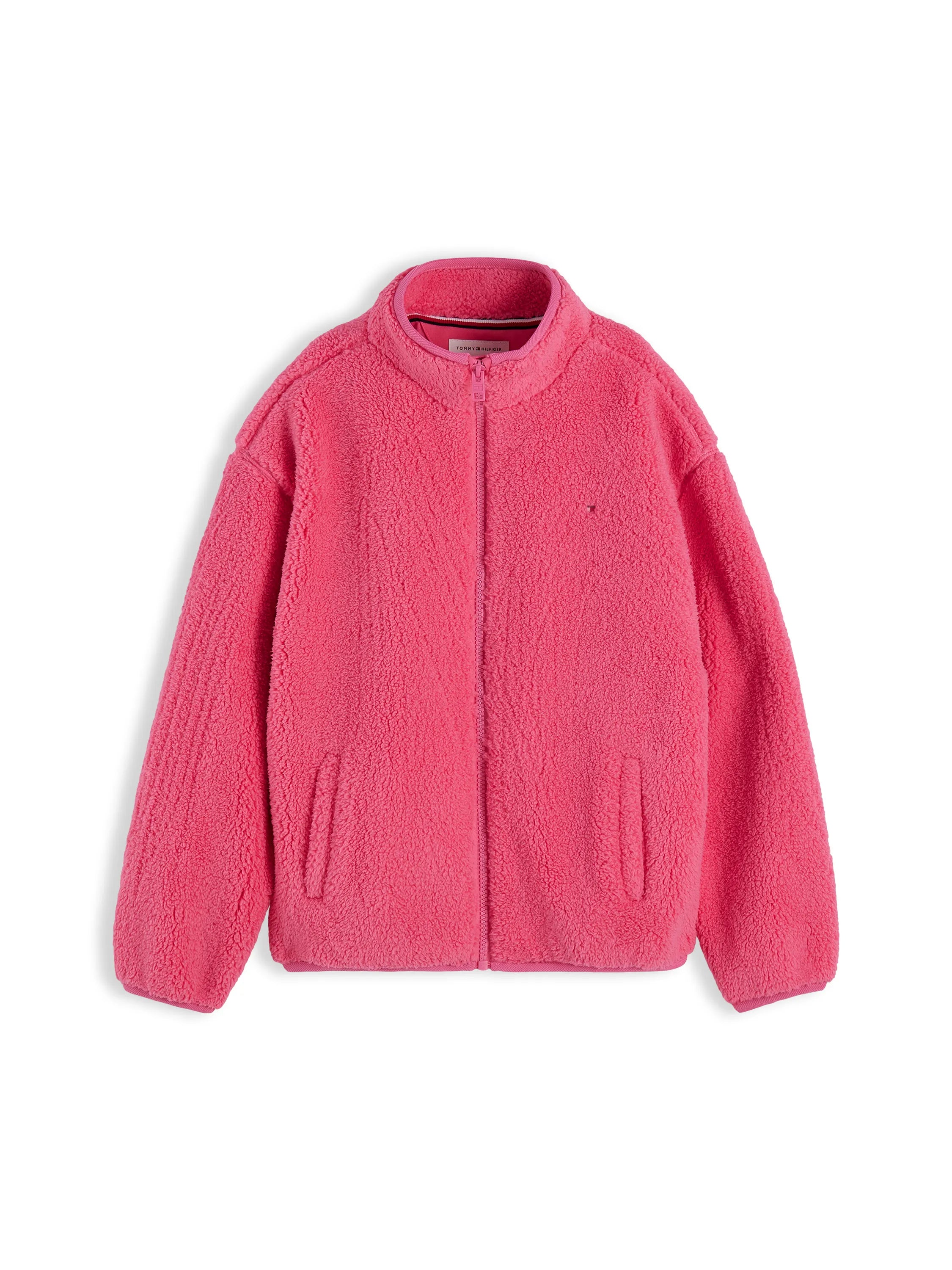 Teddyjacke mit Stehkragen