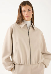 Blouson mit aufliegendem Kragen