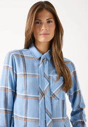 Bluse aus Baumwollmix