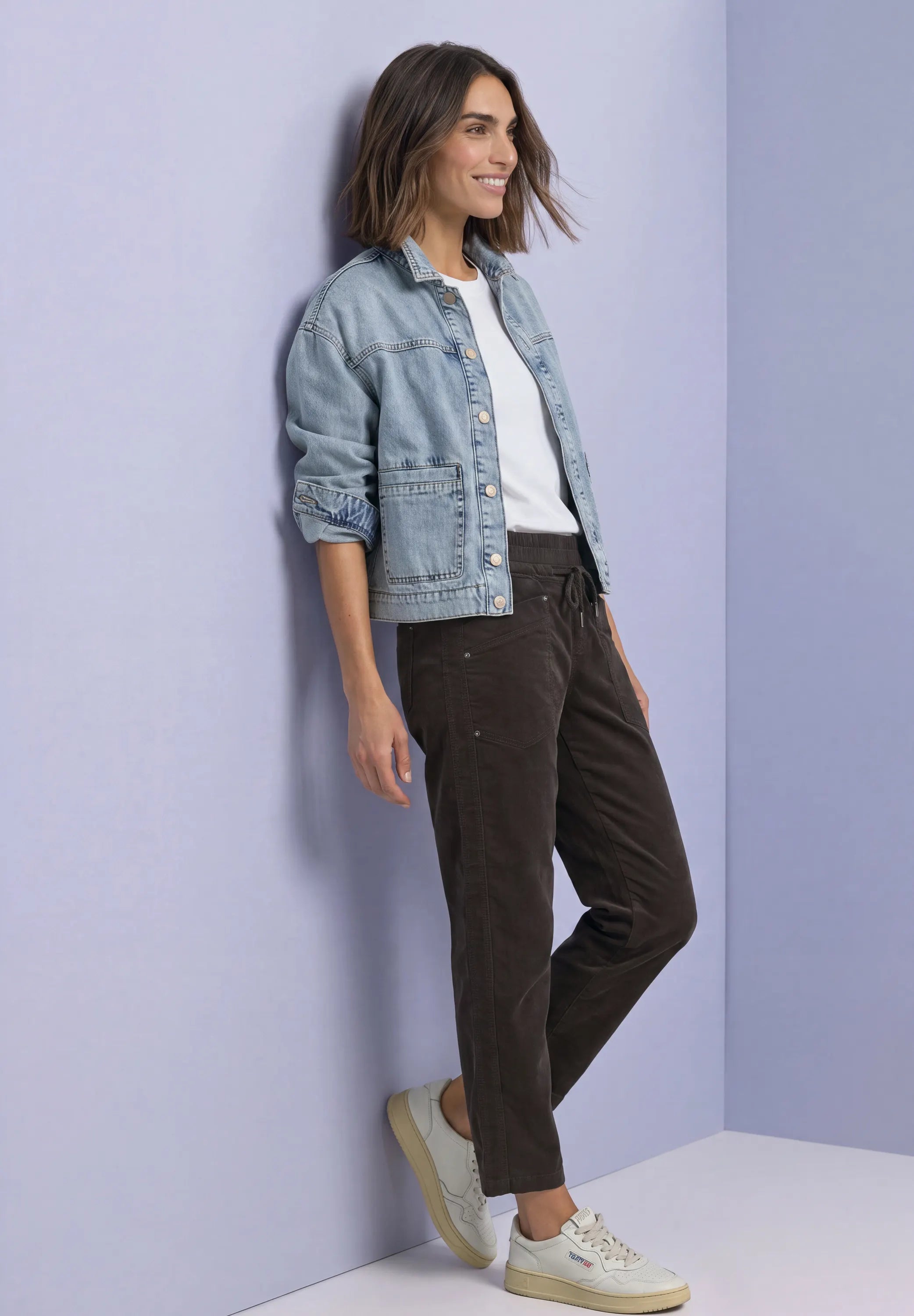 Cordhose Loose Fit