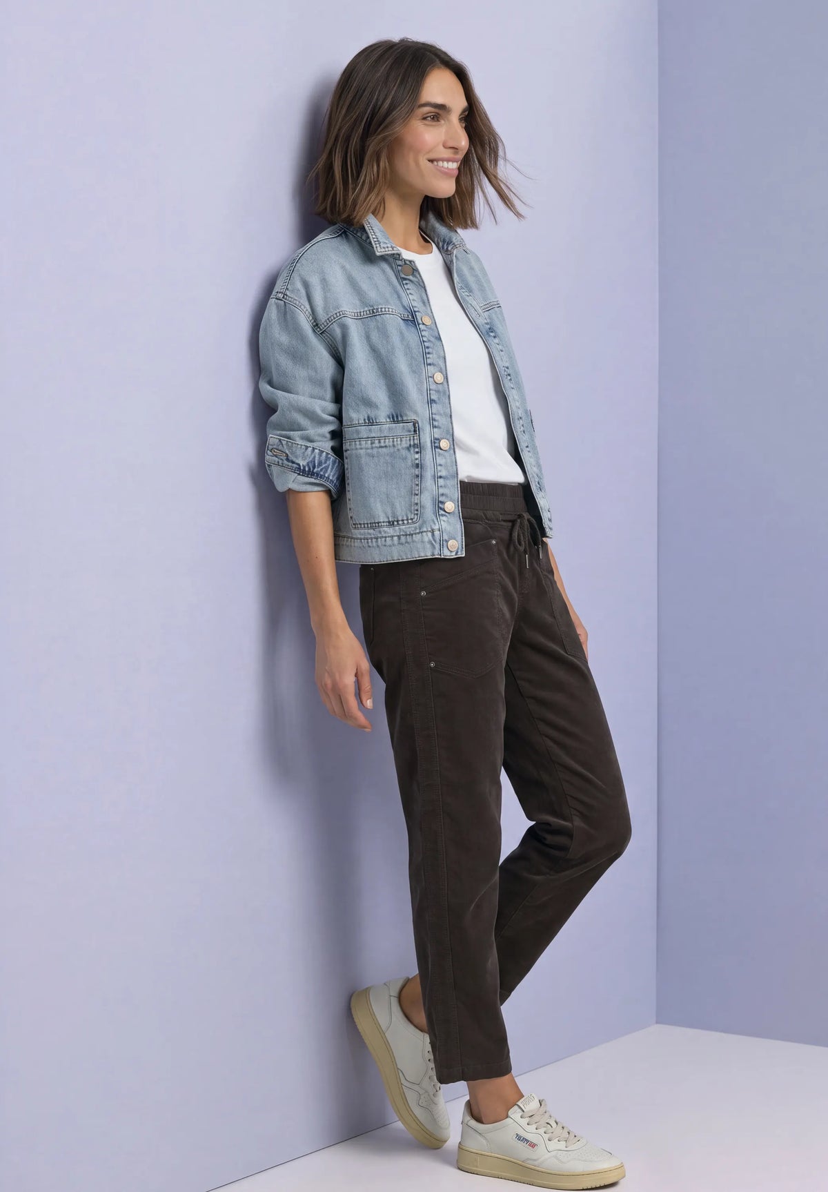Cordhose Loose Fit