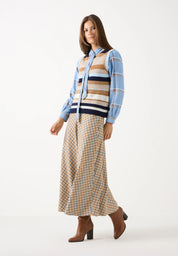 Bluse aus Baumwollmix