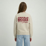 Sweatshirt SUZIE aus Baumwollmix