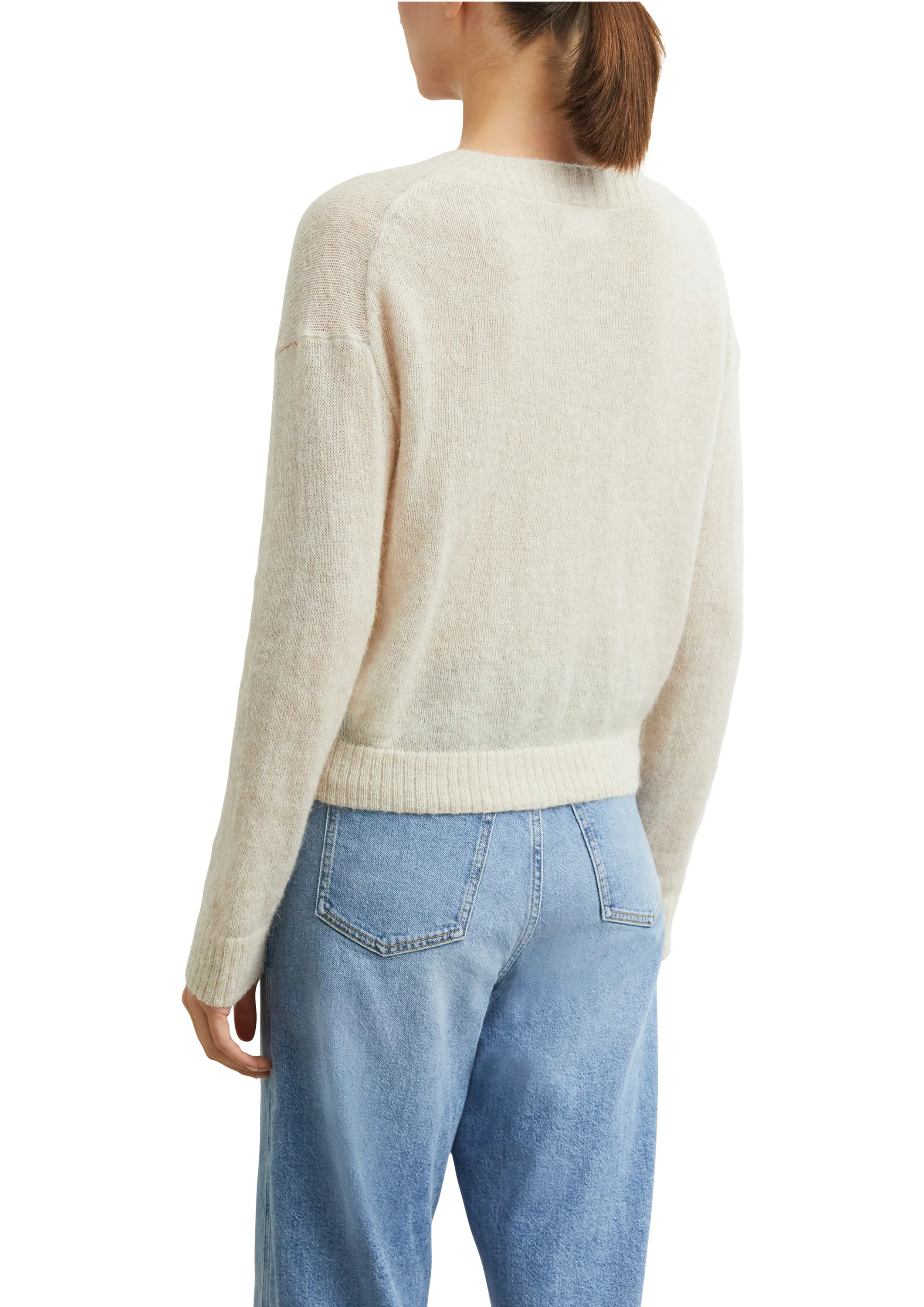 Strickjacke aus Wollmix