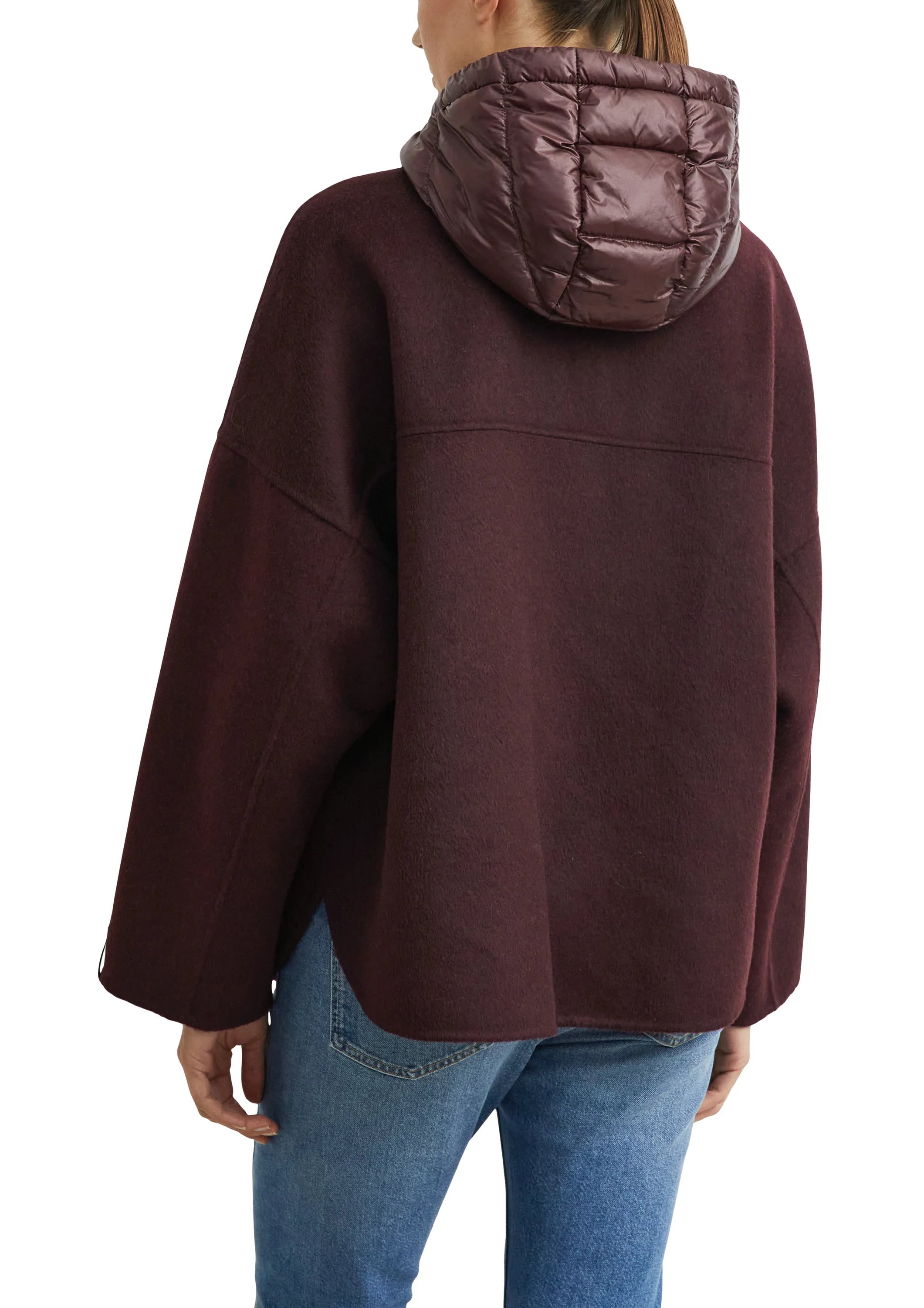 Übergangsjacke mit Kapuze