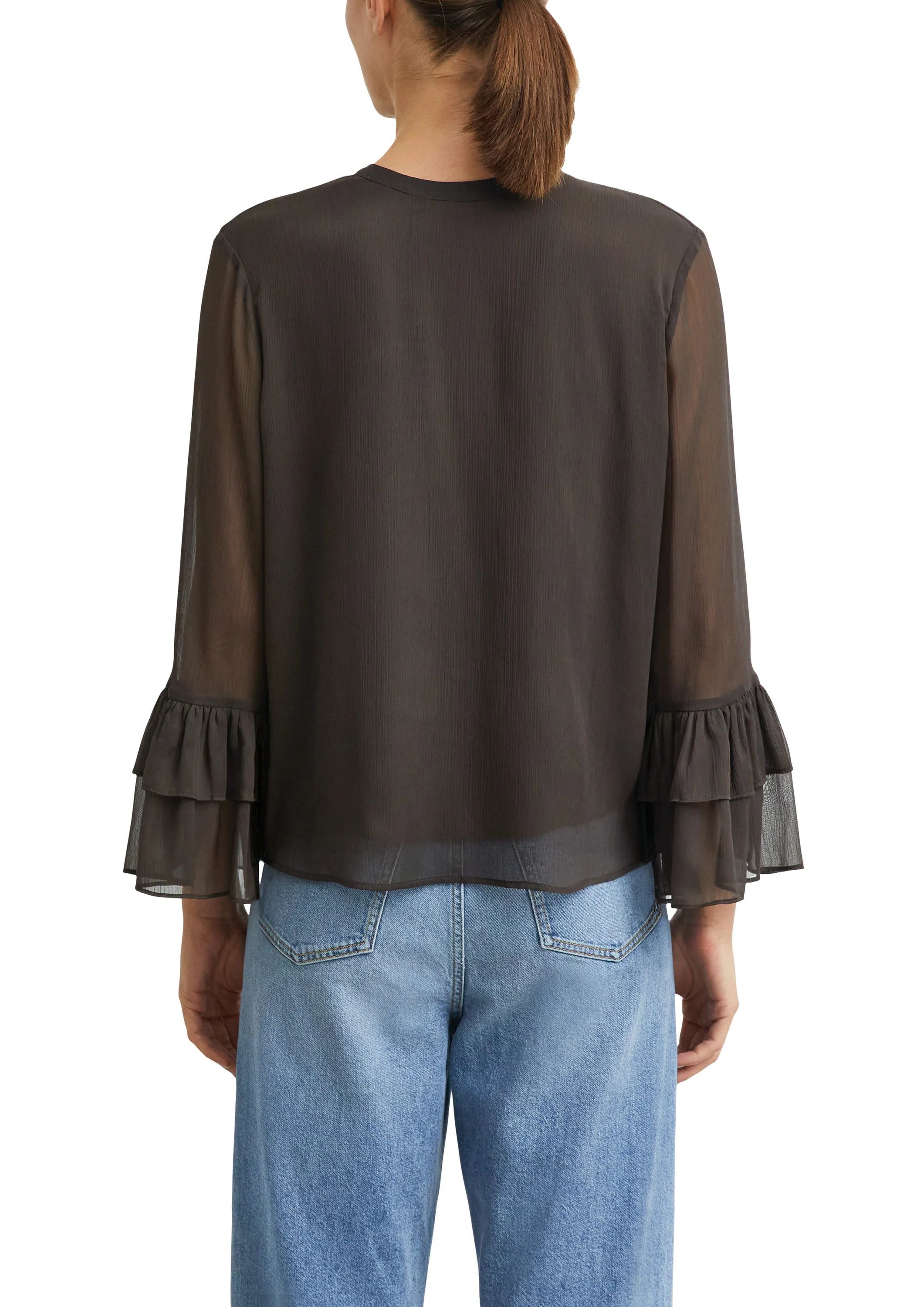 Bluse aus Viskose