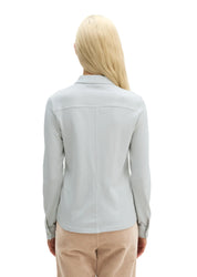 Langarm Poloshirt