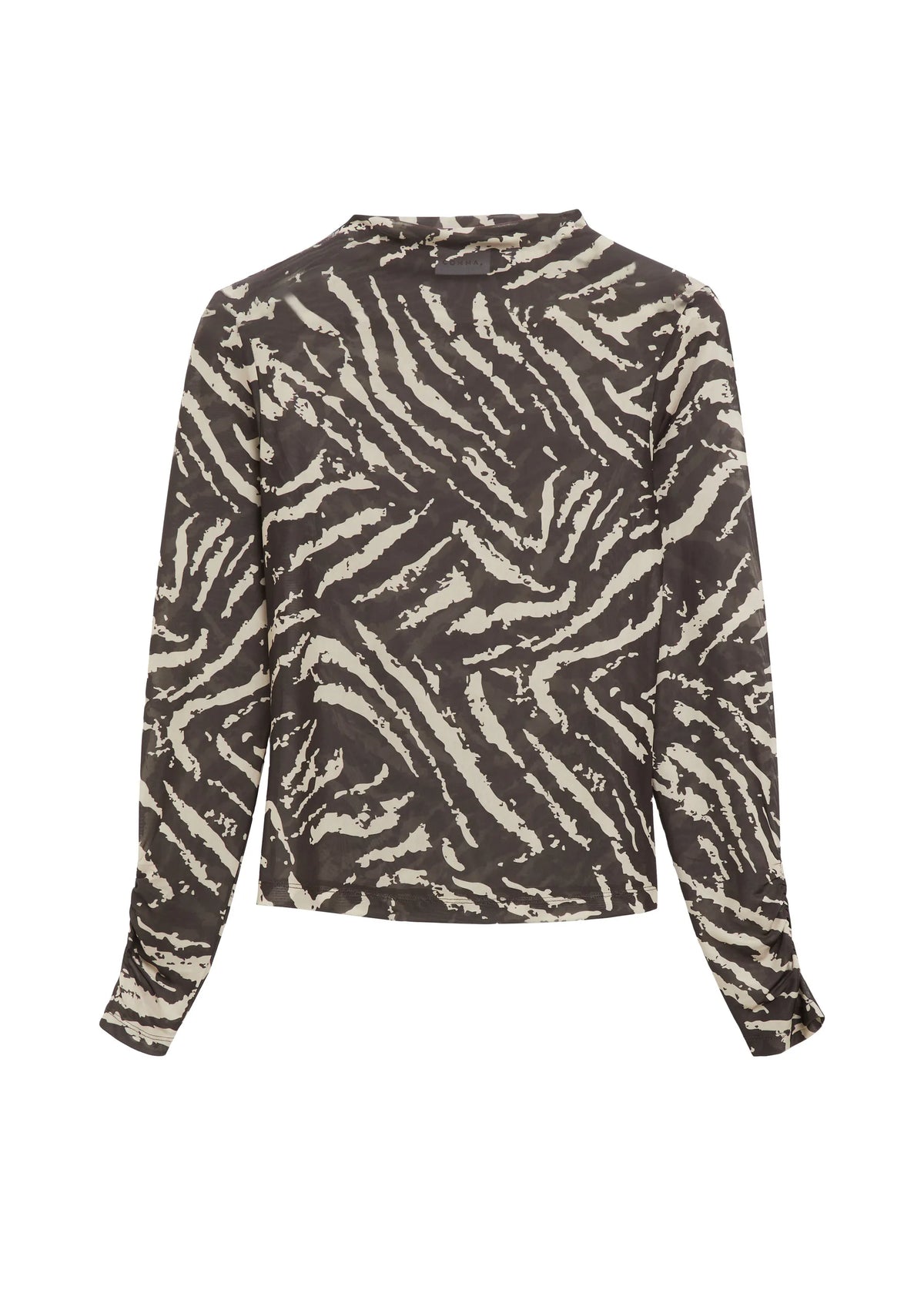 Langarmshirt gemustert
