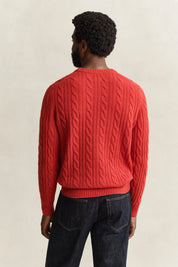 Strickpullover aus Wolle