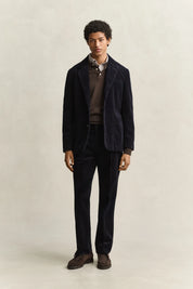 Strickpoloshirt aus Wolle