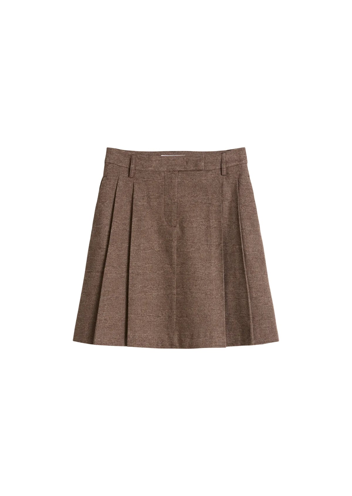Faltenrock Mini Regular Fit