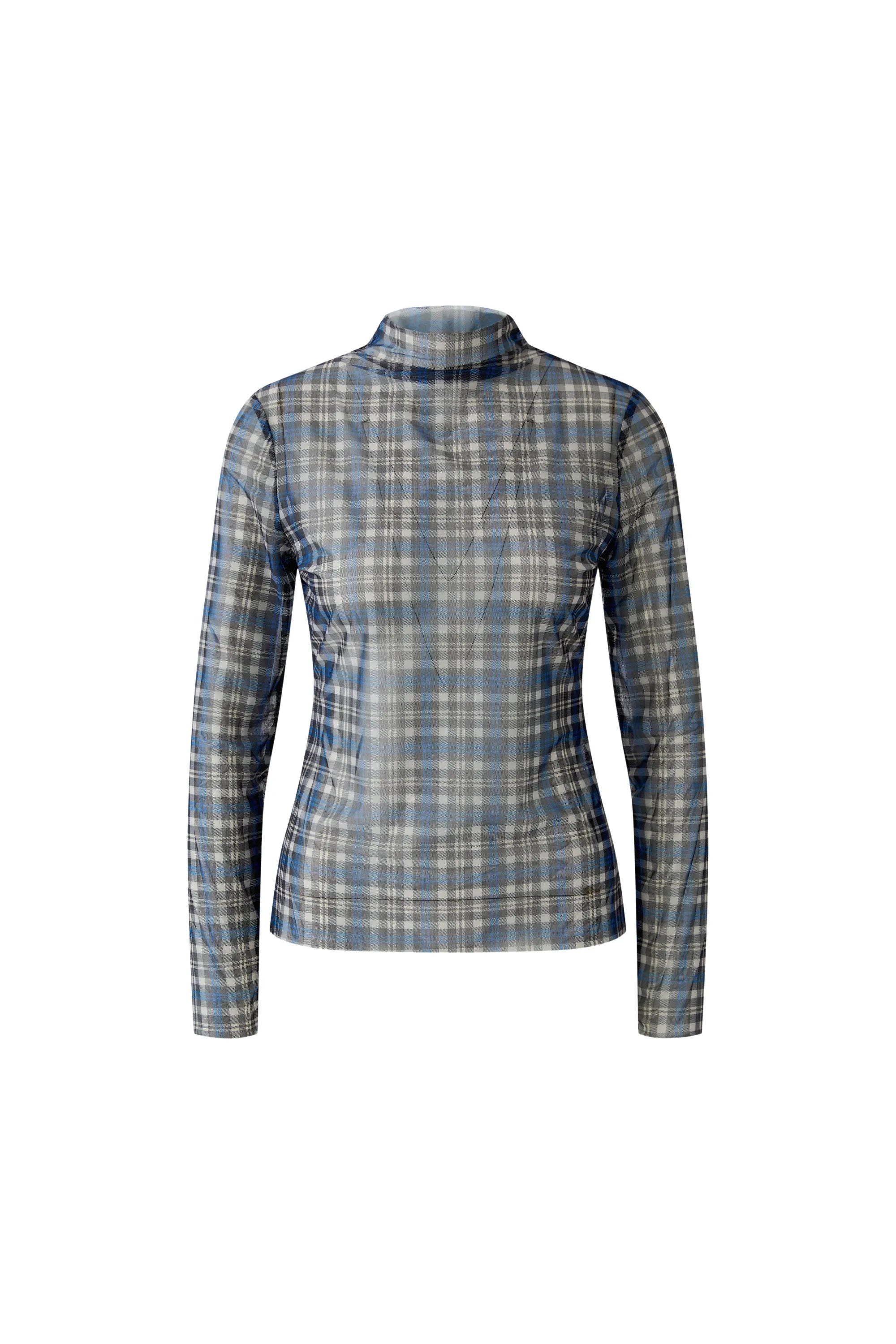 Langarmshirt aus feinem Mesh
