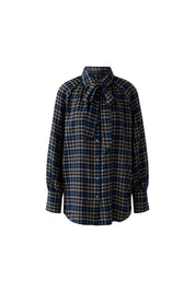 Schluppenbluse Relaxed Fit