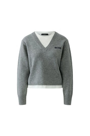 Strickpullover aus Wollmix