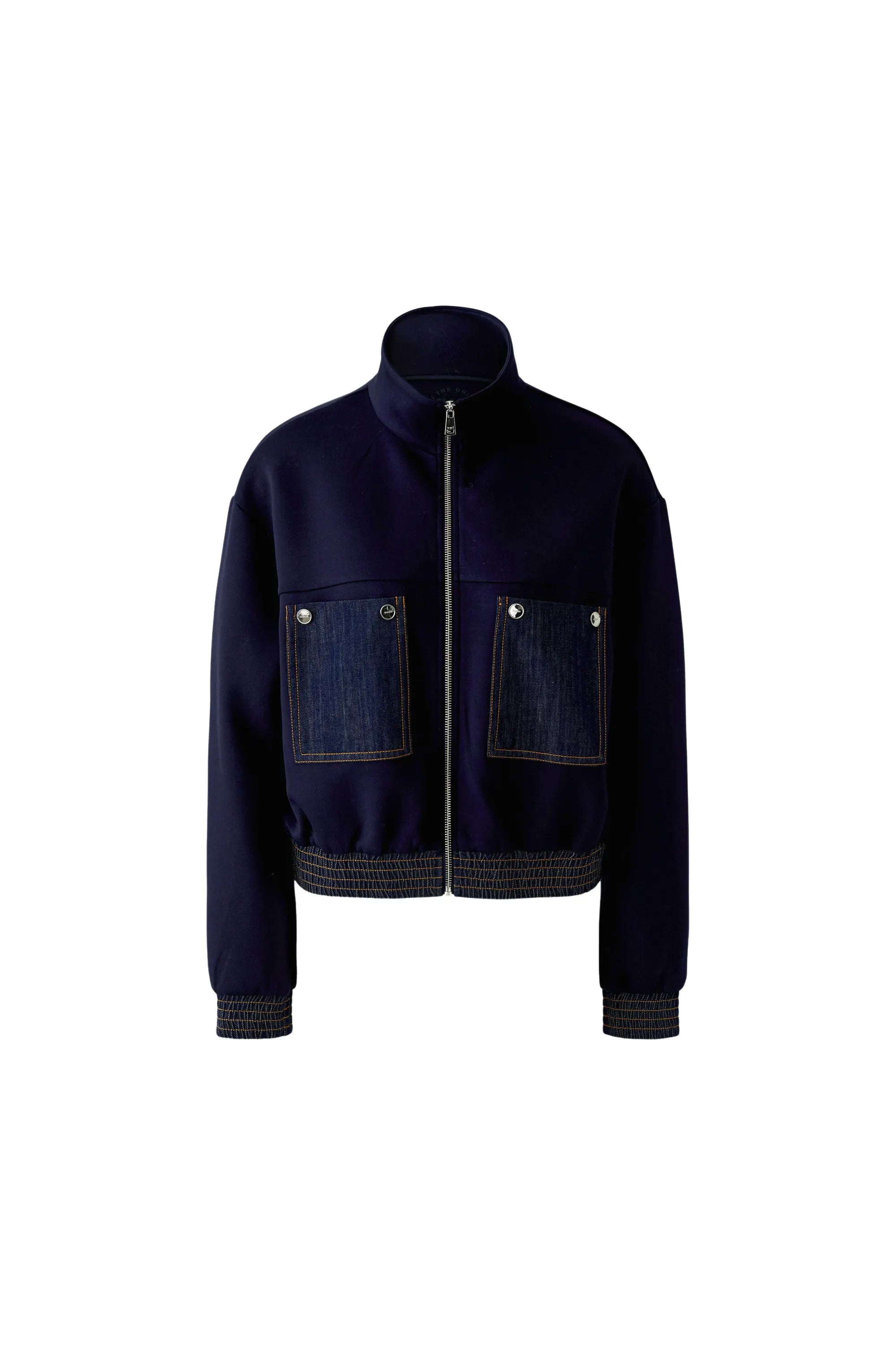 Scuba-Jacke im Blouson Stil