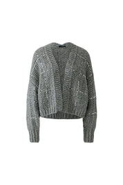 Strickjacke aus Wollmix