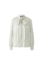 Schluppenbluse aus Satin