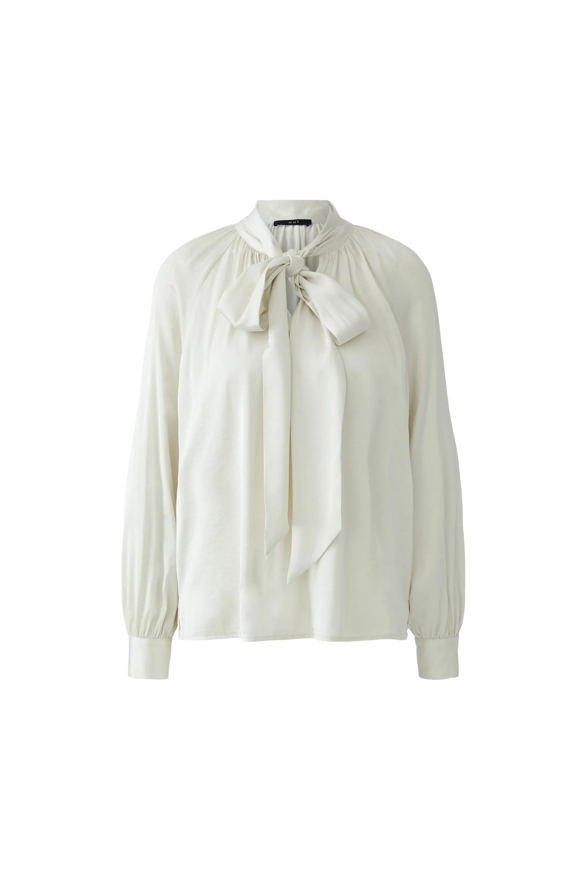 Schluppenbluse aus Satin
