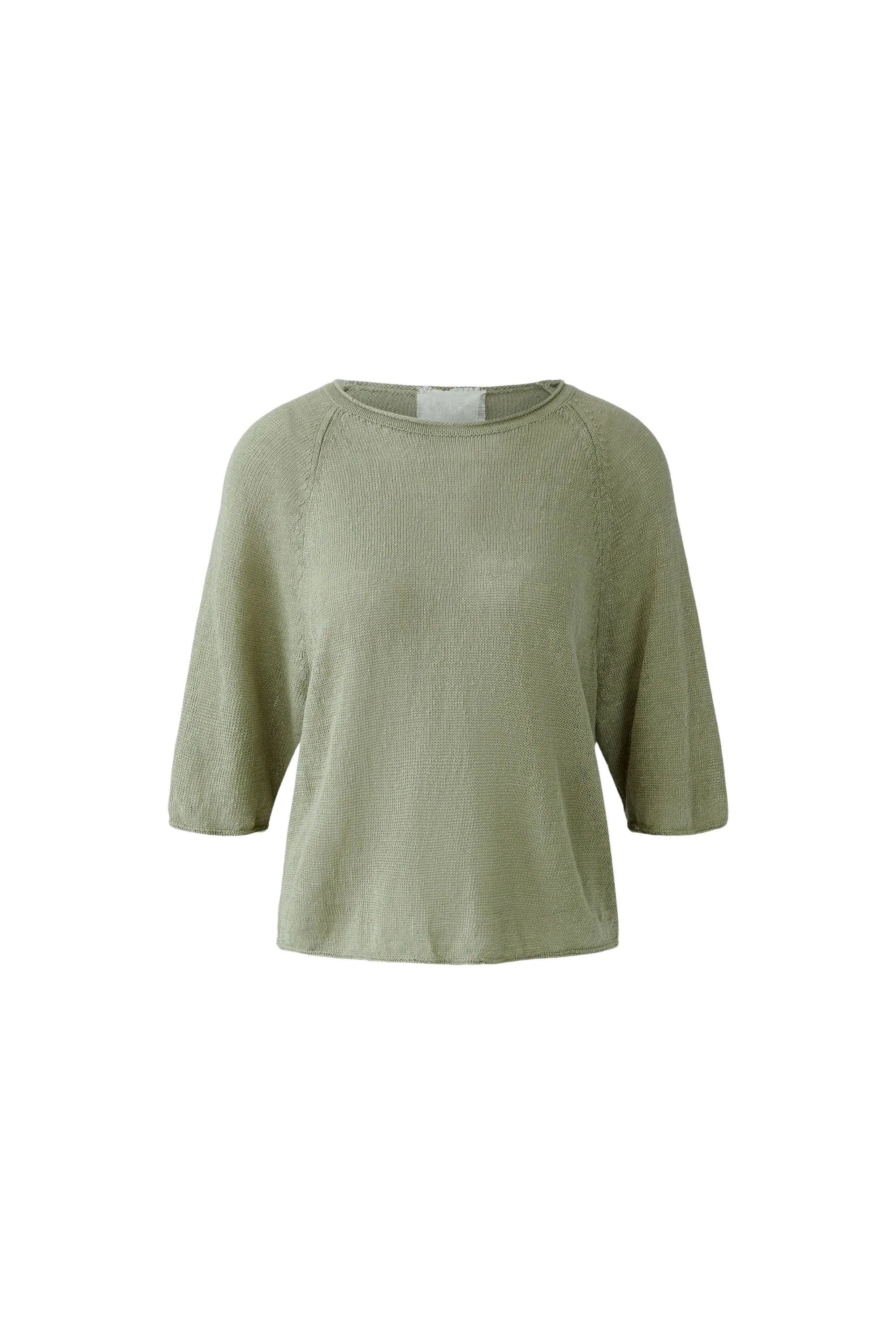 Strickpullover aus Leinen