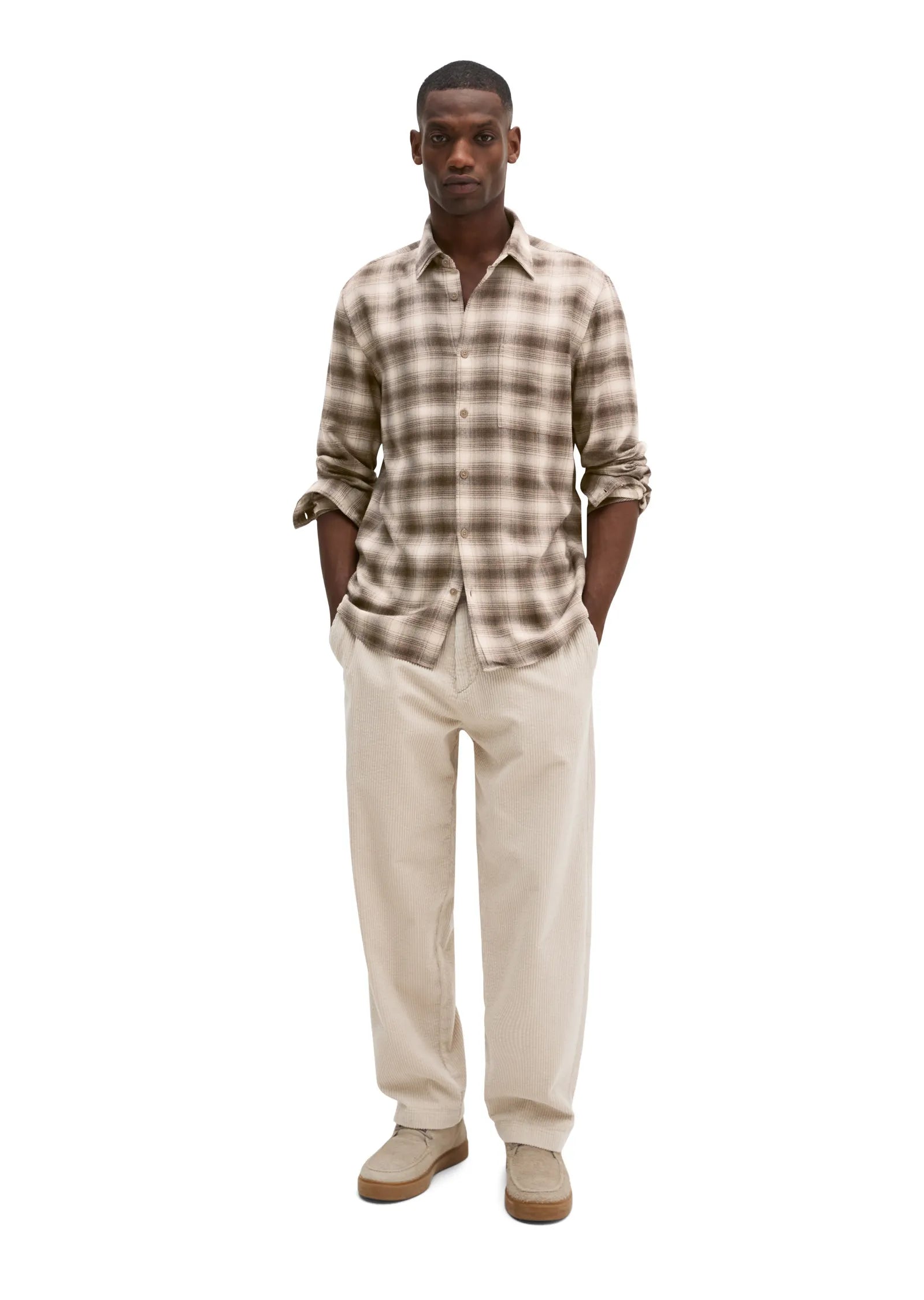 Flanellhemd Regular Fit