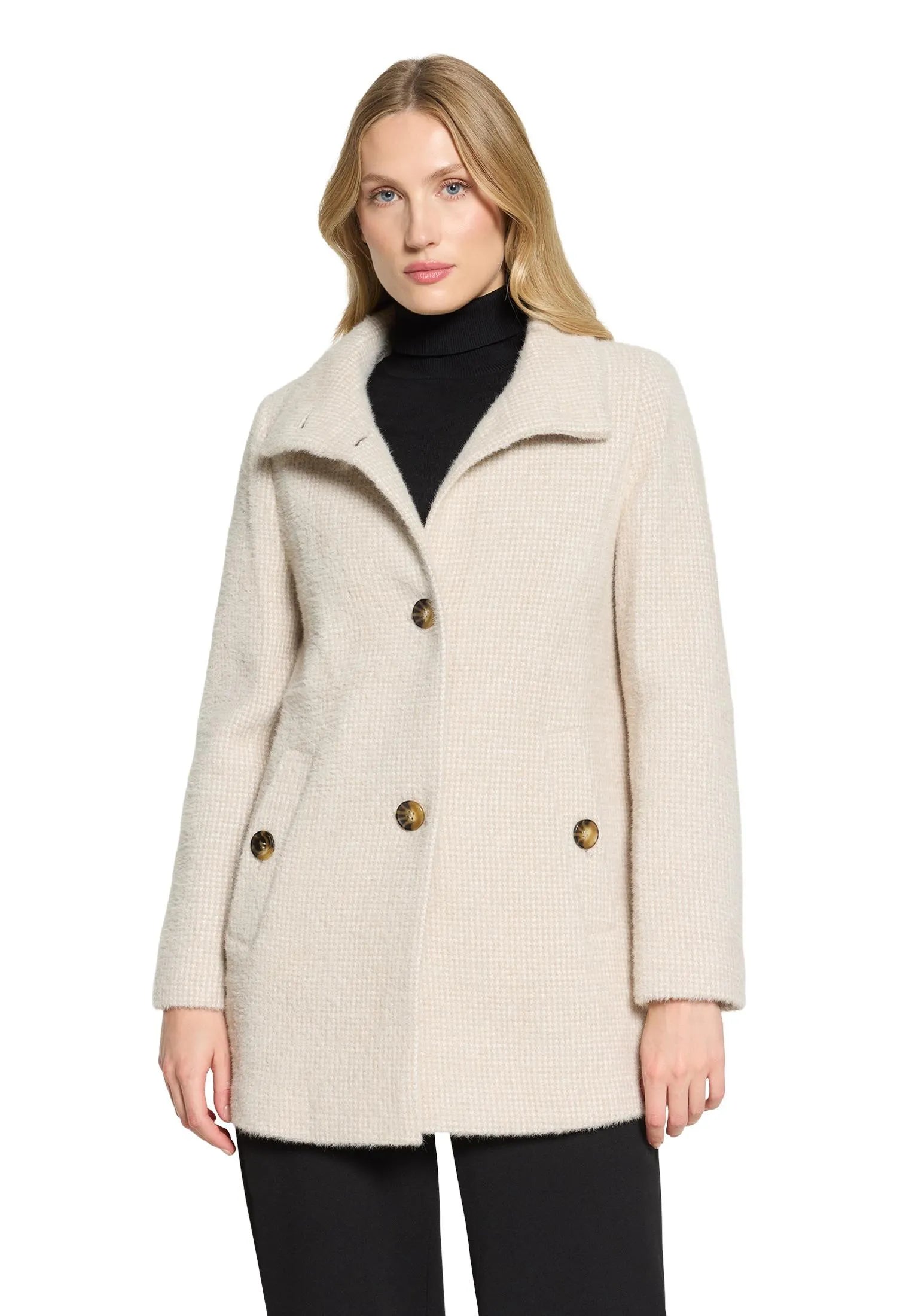 Übergangsjacke mit Stehkragen