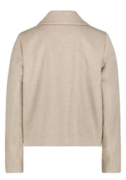 Übergangsjacke mit aufliegendem Kragen