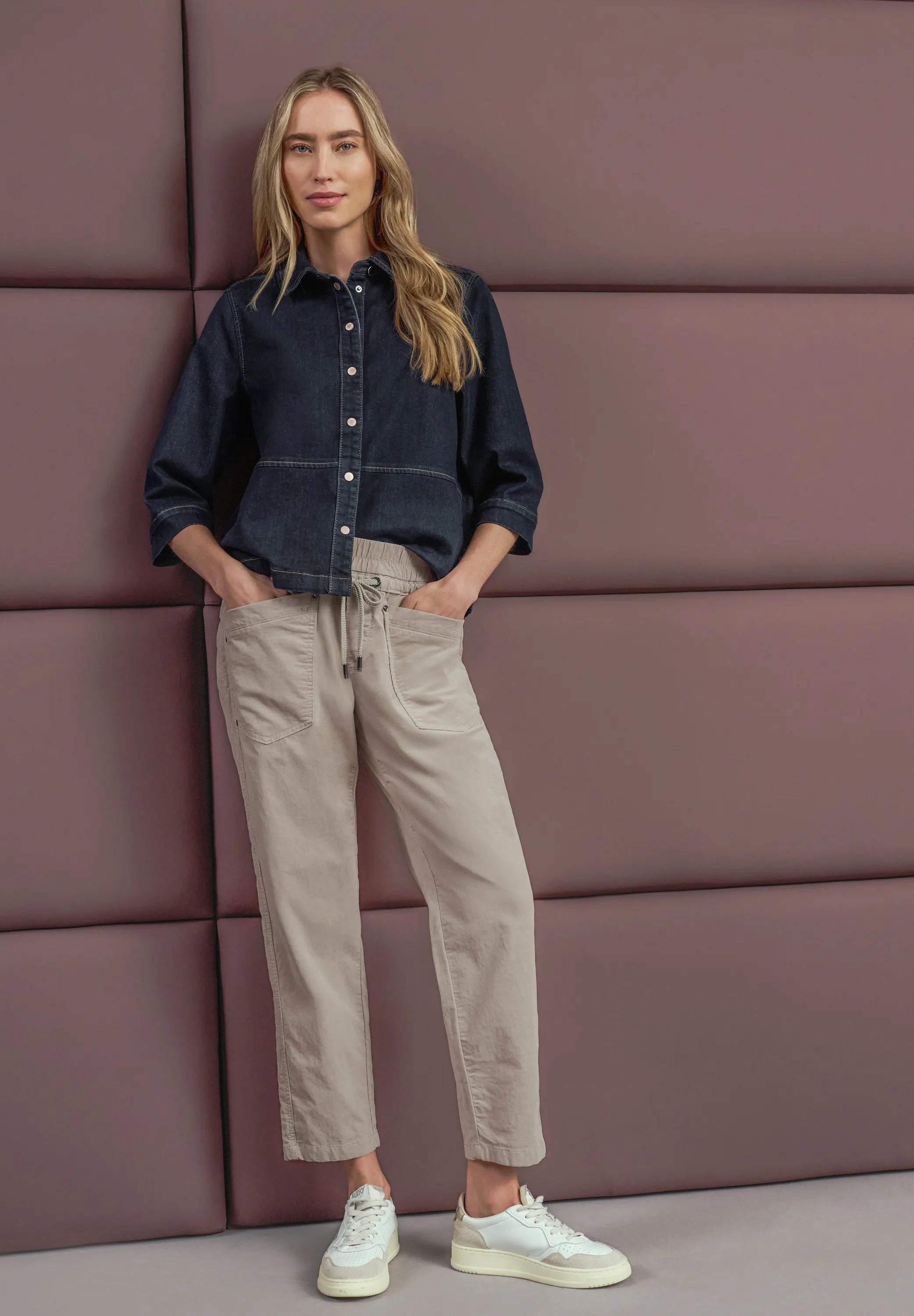 Cordhose Loose Fit