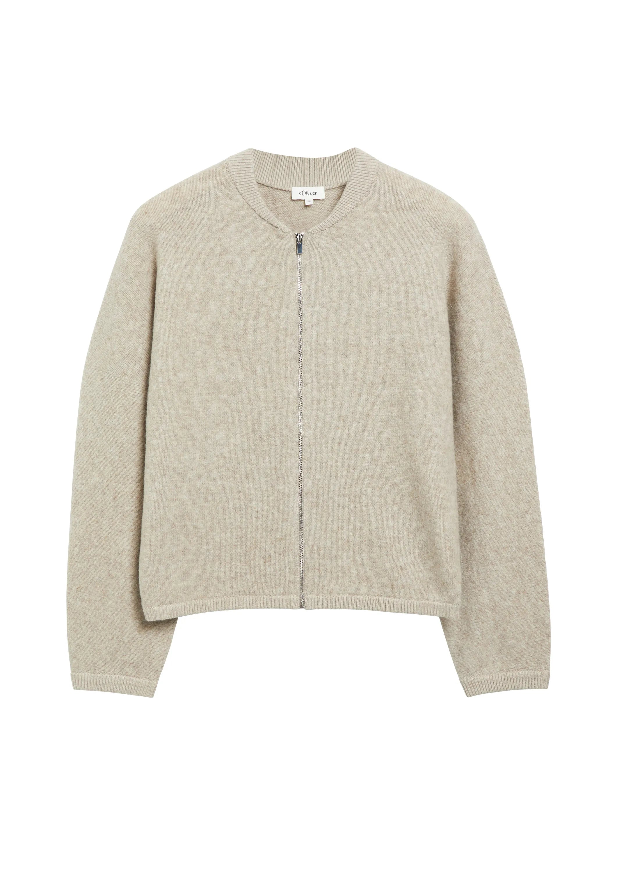 Strickjacke Relaxed Fit