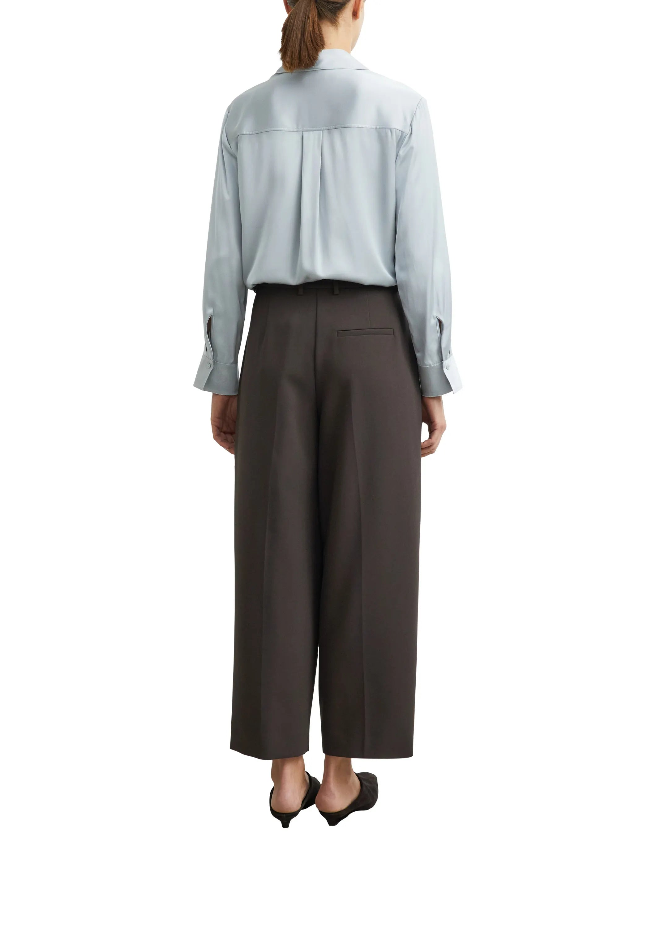 Anzughose Barrel Fit