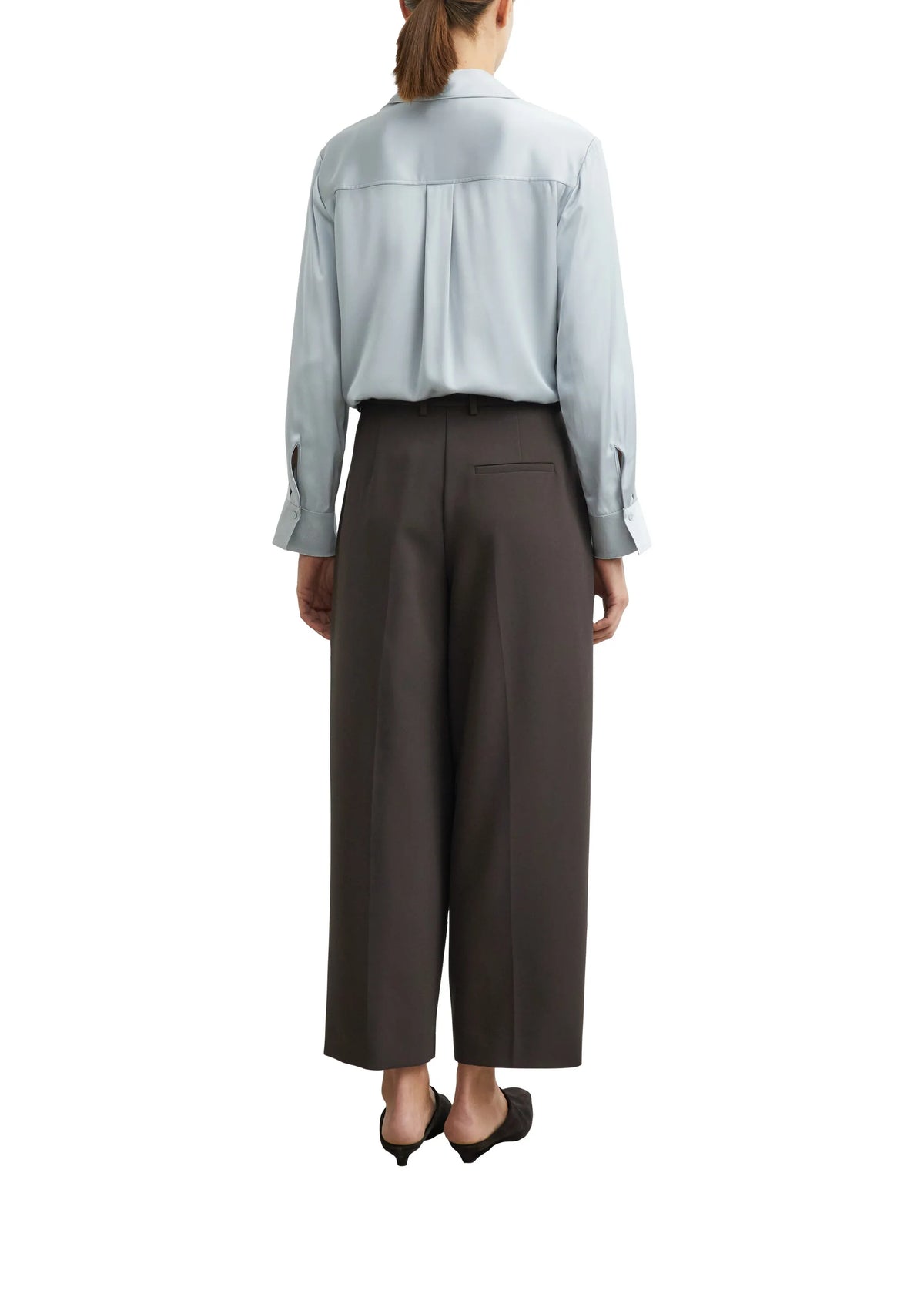 Anzughose Barrel Fit