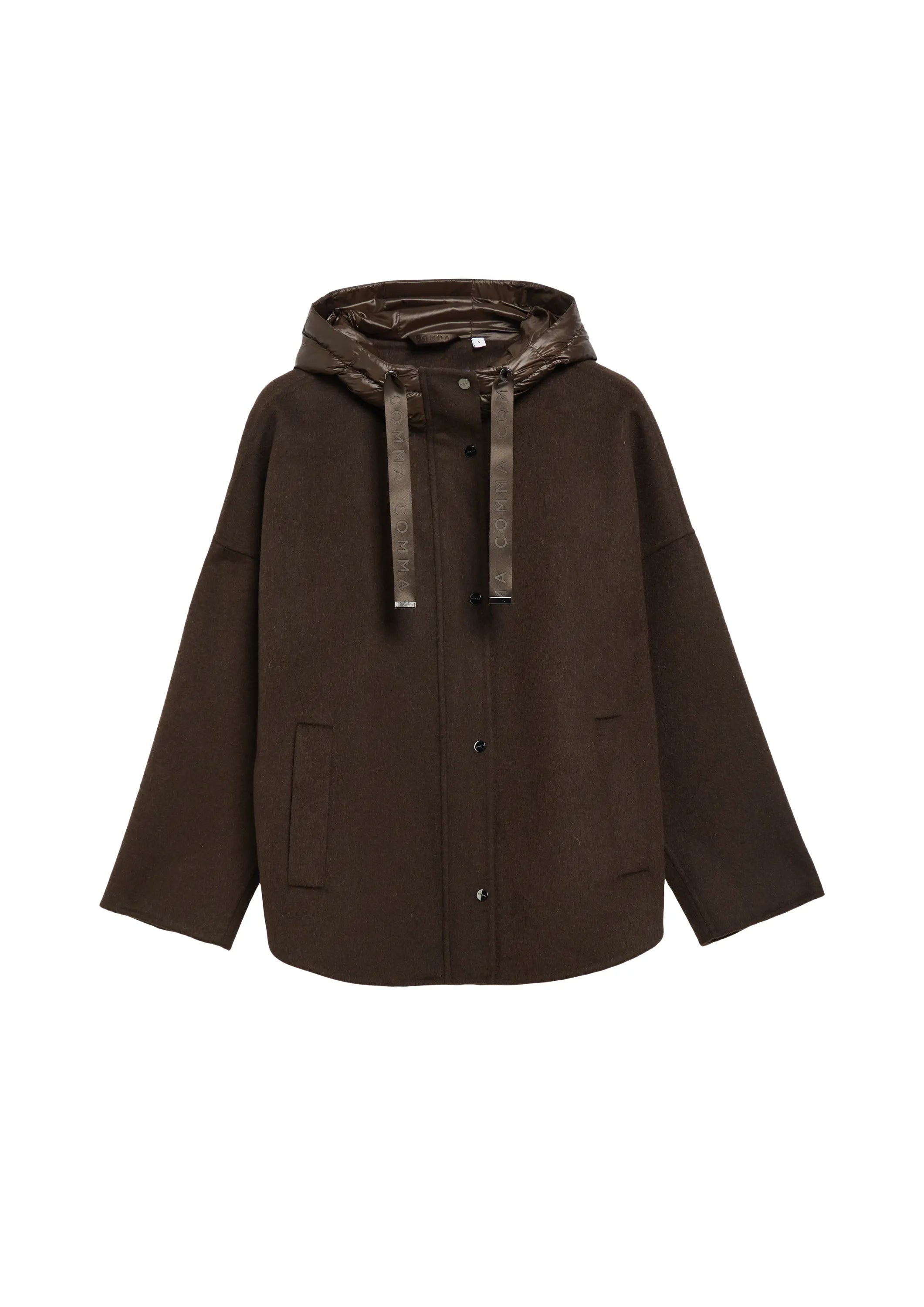 Übergangsjacke mit Kapuze