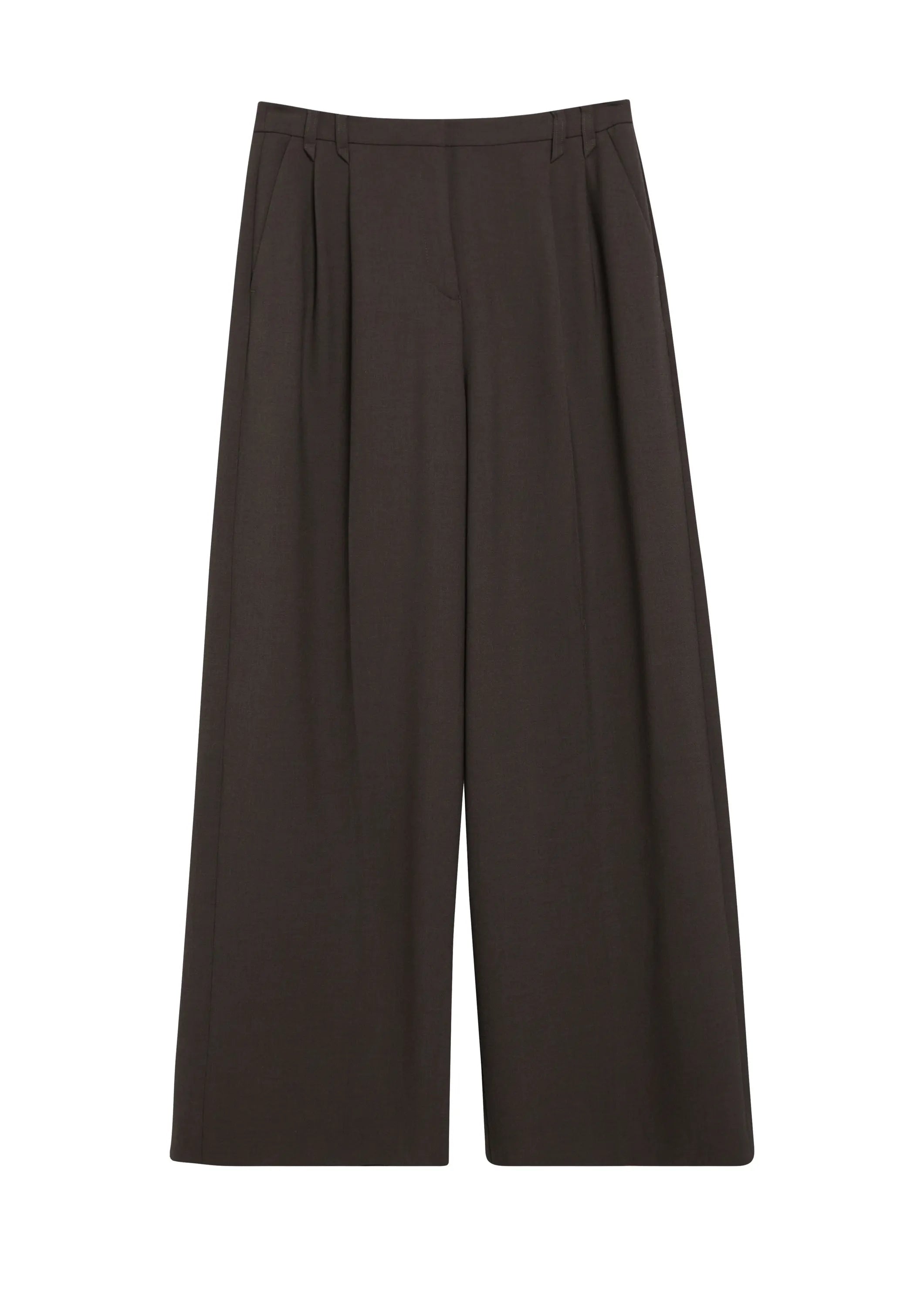 Bundfaltenhose Wide Leg